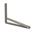 OEM stainless steel heavy duty angle bracket wall shelf bracket